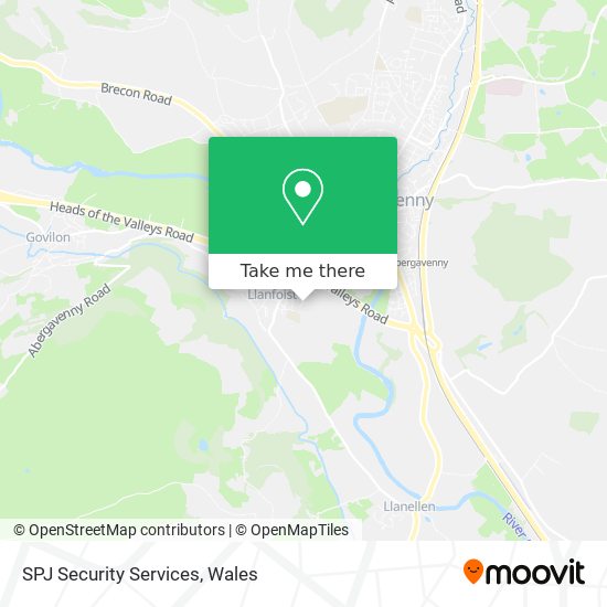 SPJ Security Services map