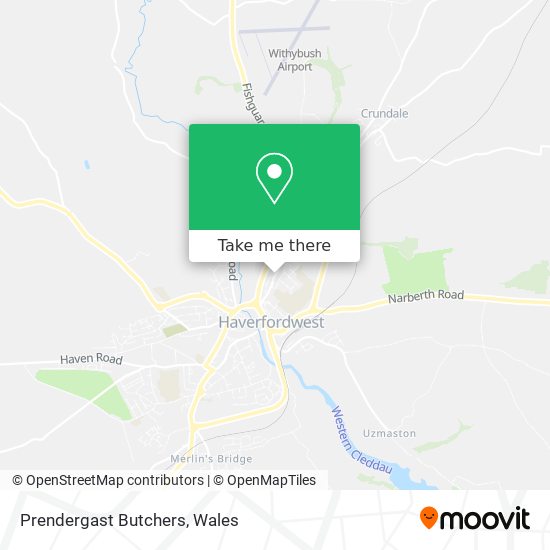 Prendergast Butchers map