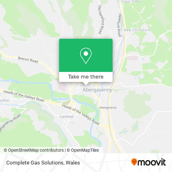 Complete Gas Solutions map