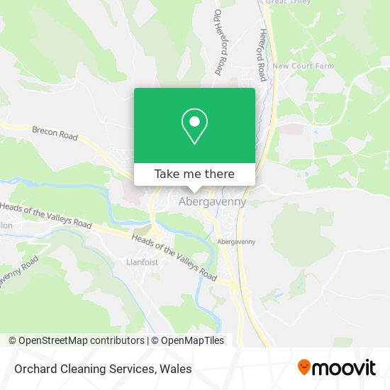 Orchard Cleaning Services map