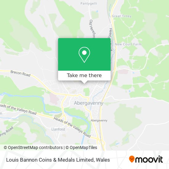 Louis Bannon Coins & Medals Limited map