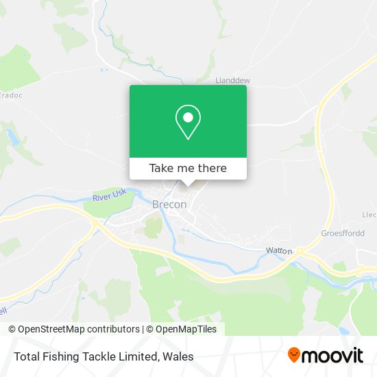 Total Fishing Tackle Limited map