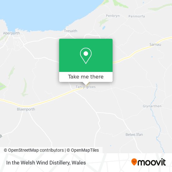 In the Welsh Wind Distillery map