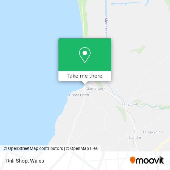 Rnli Shop map