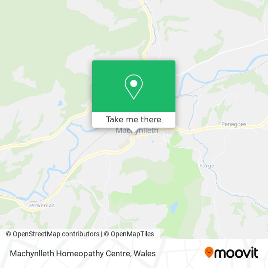 Machynlleth Homeopathy Centre map