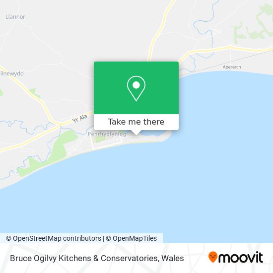 Bruce Ogilvy Kitchens & Conservatories map