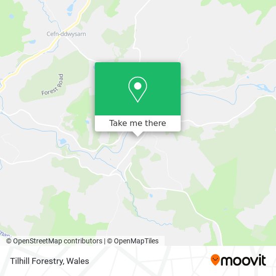 Tilhill Forestry map