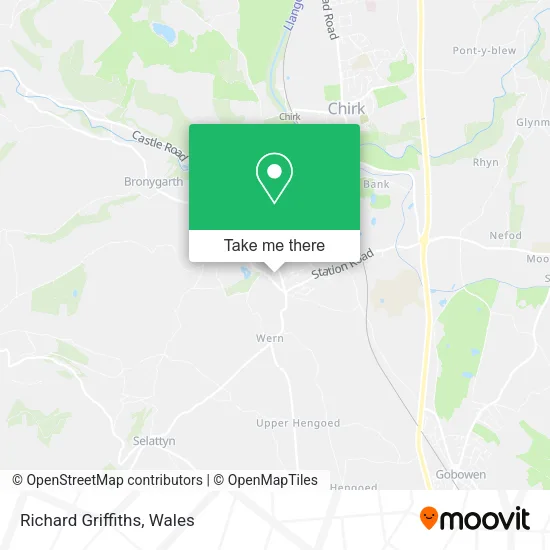 Richard Griffiths map