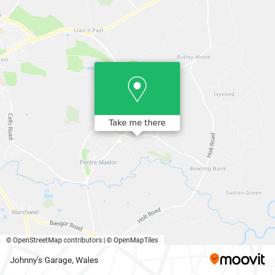 Johnny's Garage map
