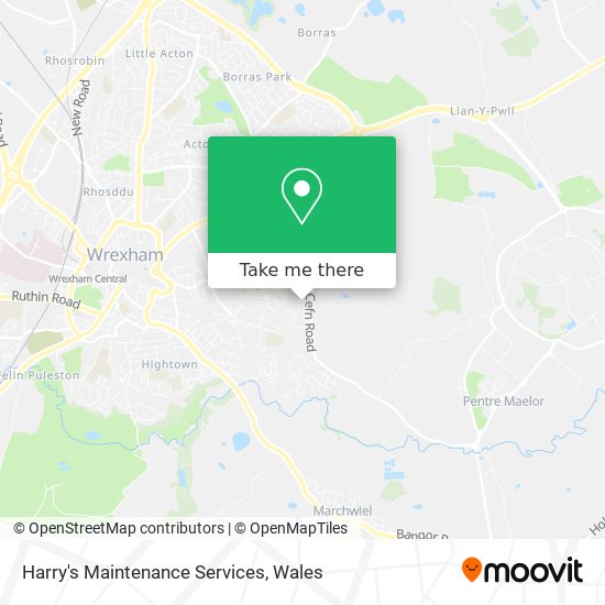Harry's Maintenance Services map