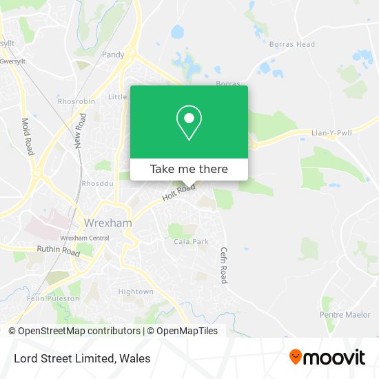 Lord Street Limited map