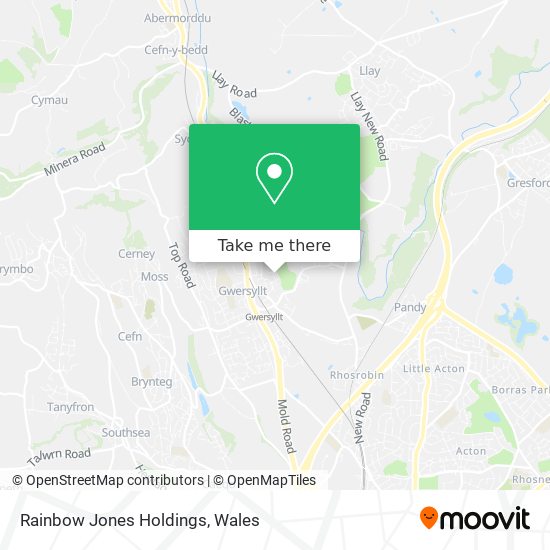 Rainbow Jones Holdings map