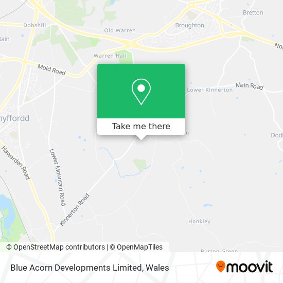 Blue Acorn Developments Limited map