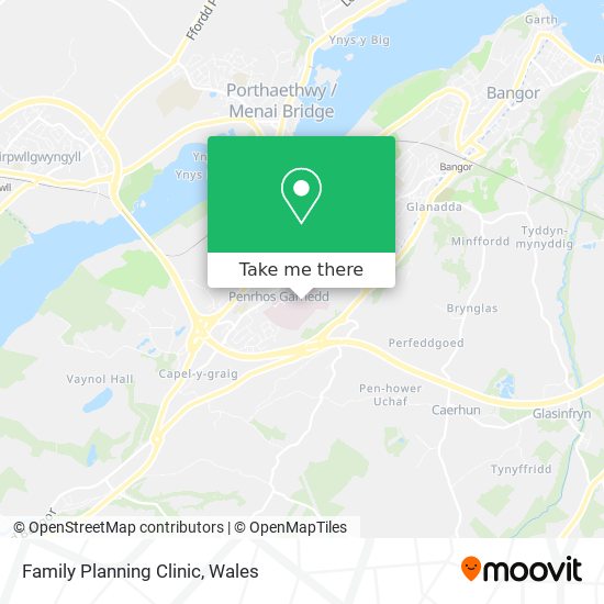 Family Planning Clinic map