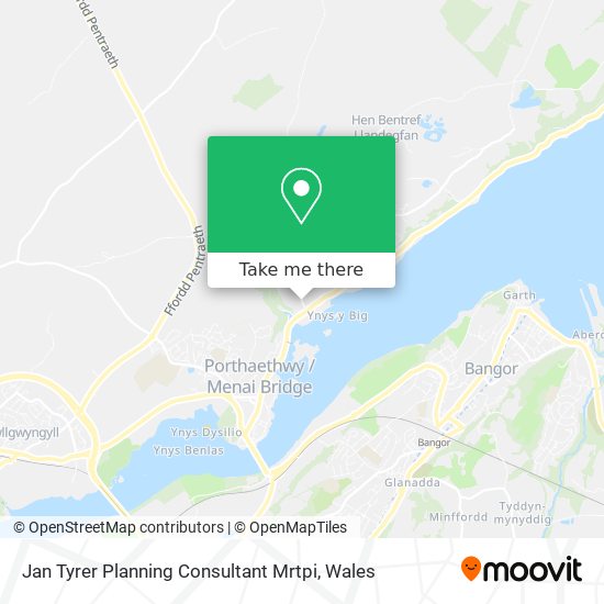 Jan Tyrer Planning Consultant Mrtpi map