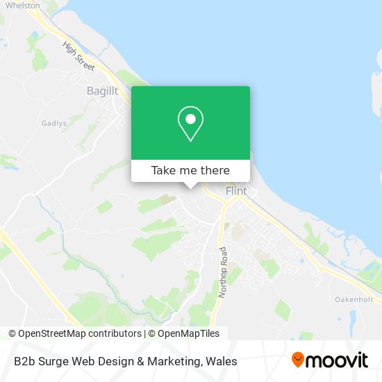 B2b Surge Web Design & Marketing map