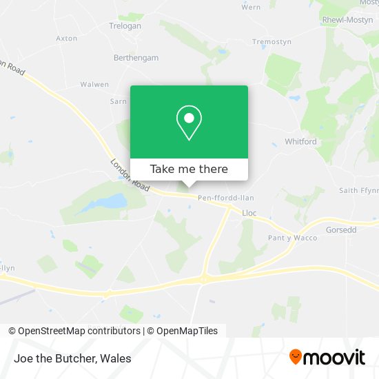 Joe the Butcher map