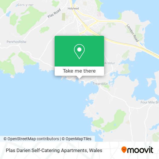 Plas Darien Self-Catering Apartments map