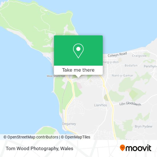 Tom Wood Photography map