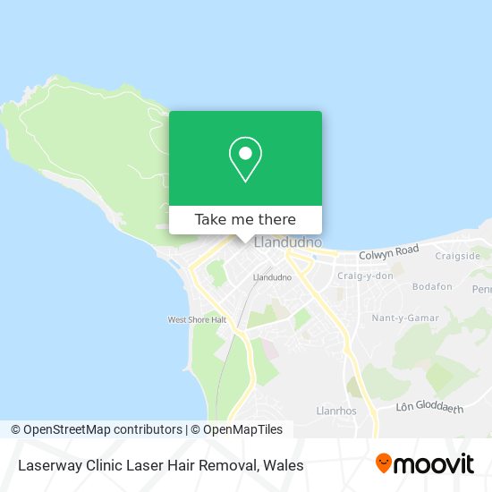 Laserway Clinic Laser Hair Removal map