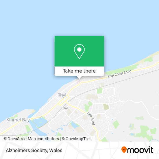 Alzheimers Society map