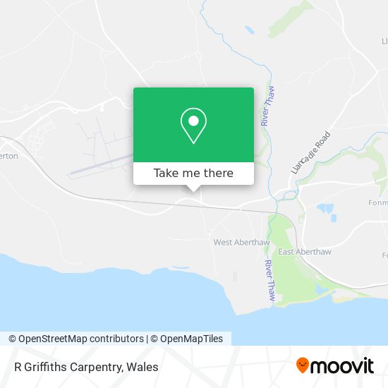 R Griffiths Carpentry map