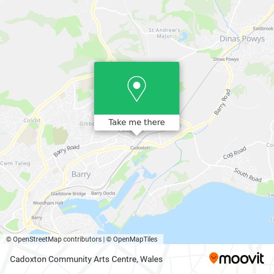 Cadoxton Community Arts Centre map