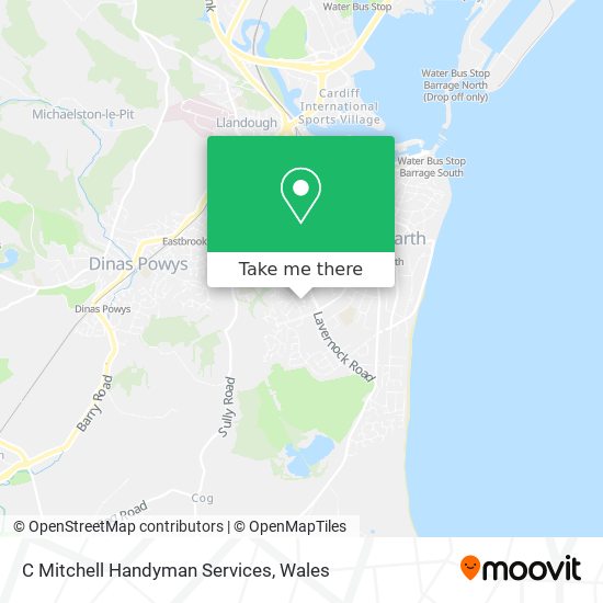 C Mitchell Handyman Services map