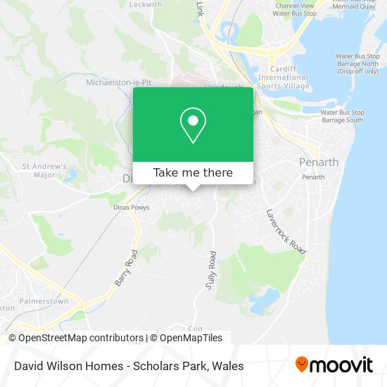 David Wilson Homes - Scholars Park map