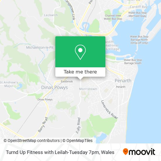 Turnd Up Fitness with Leilah-Tuesday 7pm map