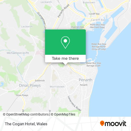 The Cogan Hotel map