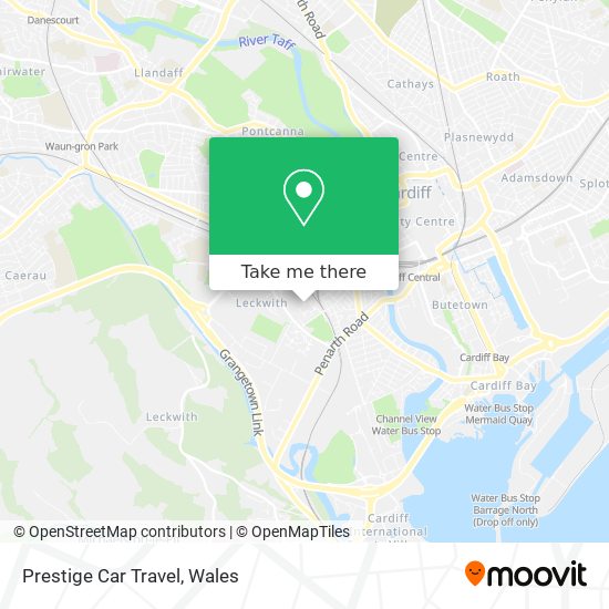 Prestige Car Travel map