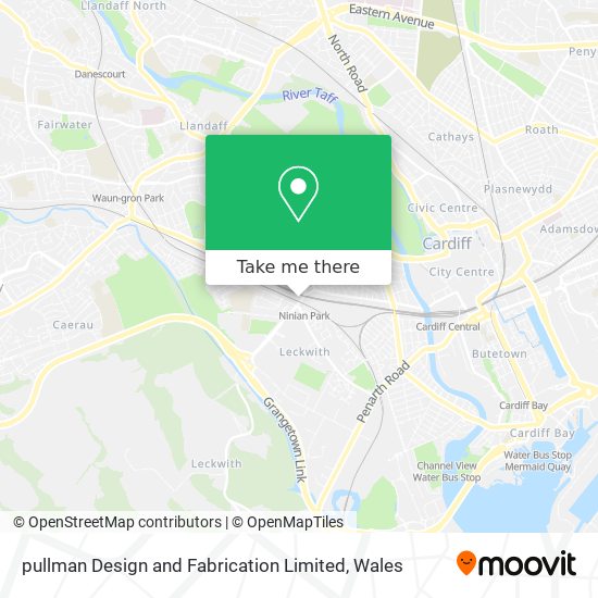 pullman Design and Fabrication Limited map
