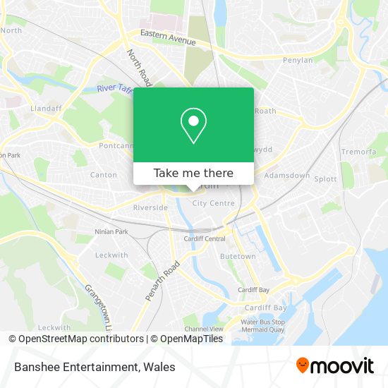 Banshee Entertainment map