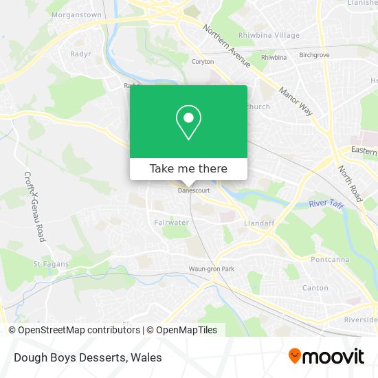 Dough Boys Desserts map