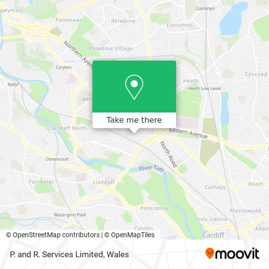P. and R. Services Limited map