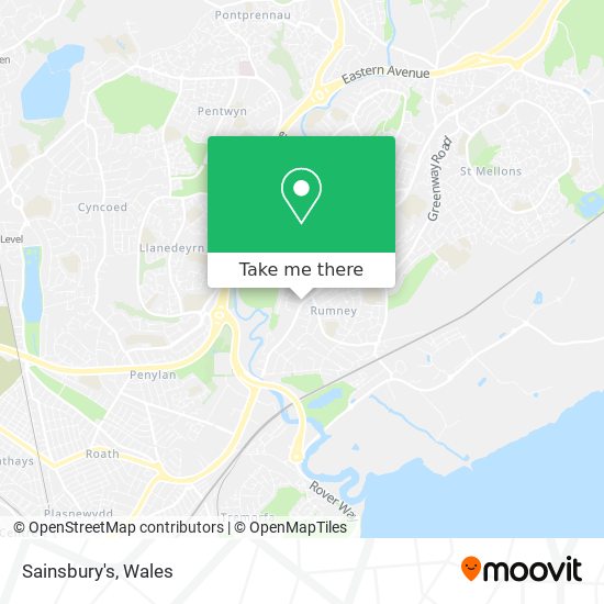 Sainsbury's map