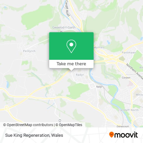 Sue King Regeneration map