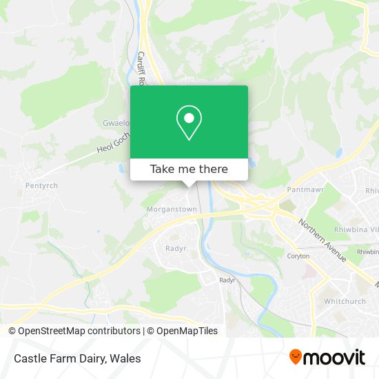 Castle Farm Dairy map