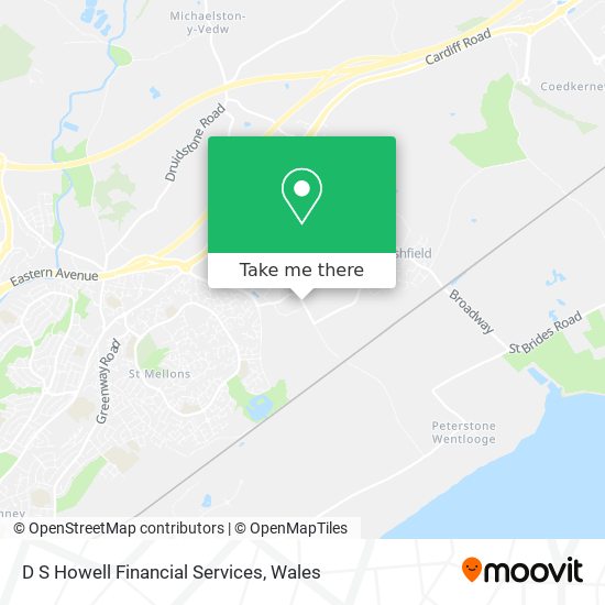 D S Howell Financial Services map