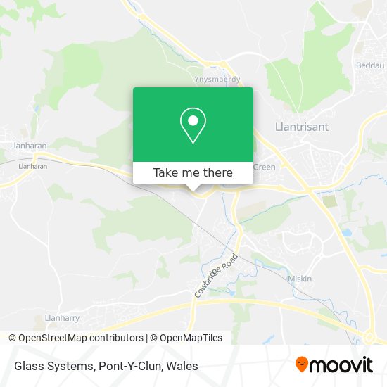Glass Systems, Pont-Y-Clun map