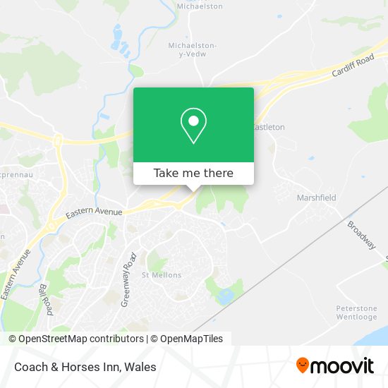 Coach & Horses Inn map