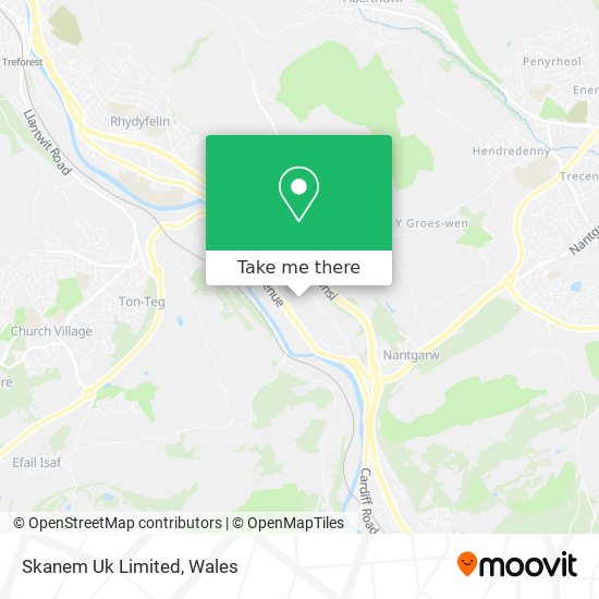 Skanem Uk Limited map