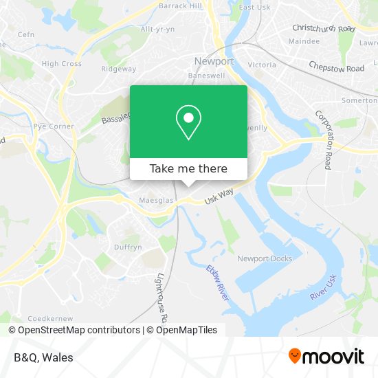 B&Q map