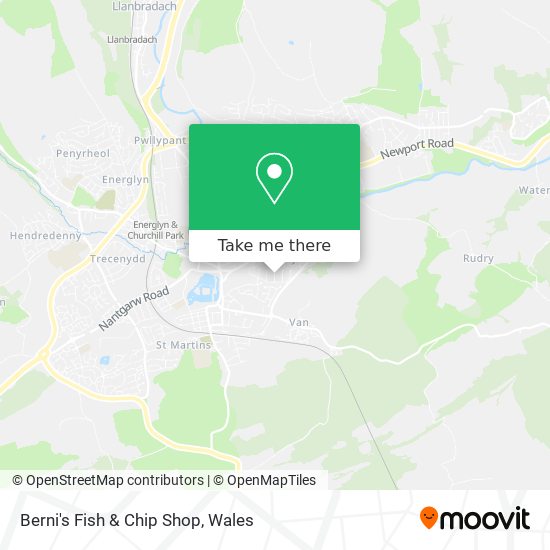 Berni's Fish & Chip Shop map