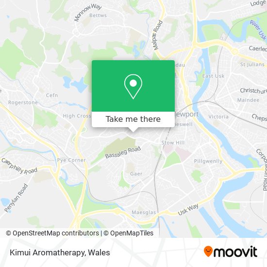 Kimui Aromatherapy map