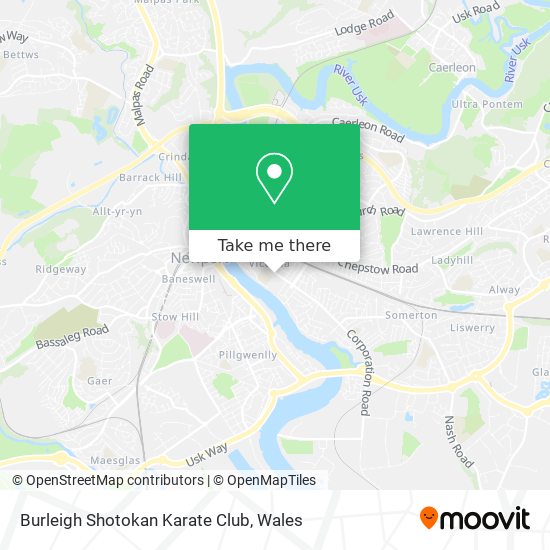 Burleigh Shotokan Karate Club map