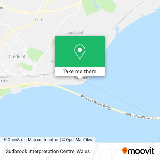 Sudbrook Interpretation Centre map