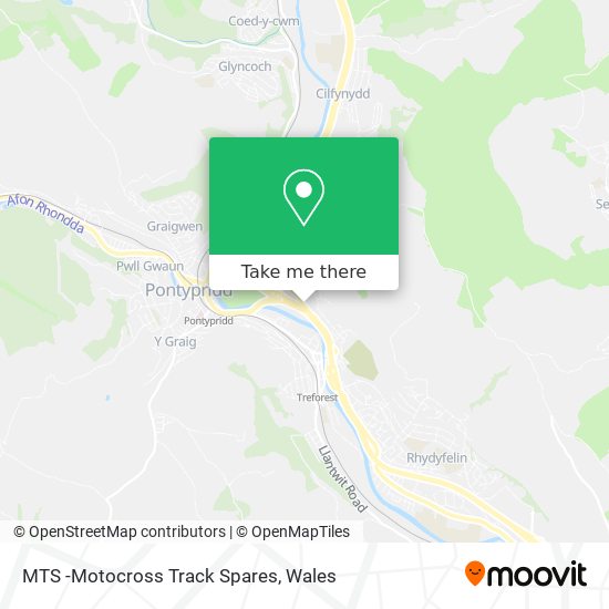 MTS -Motocross Track Spares map