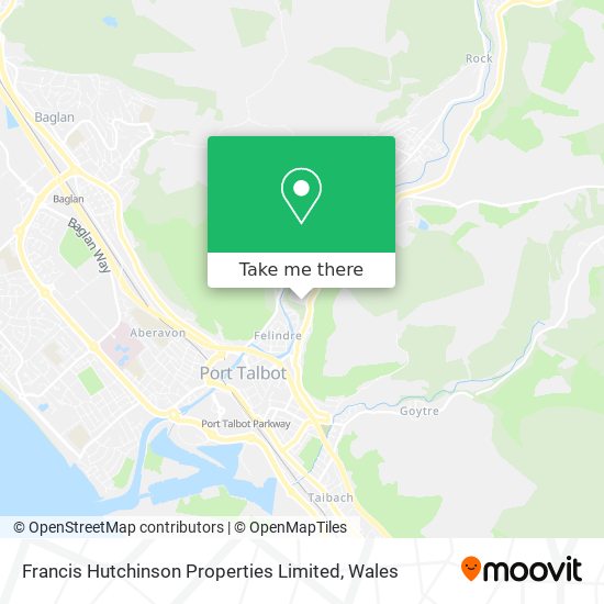 Francis Hutchinson Properties Limited map